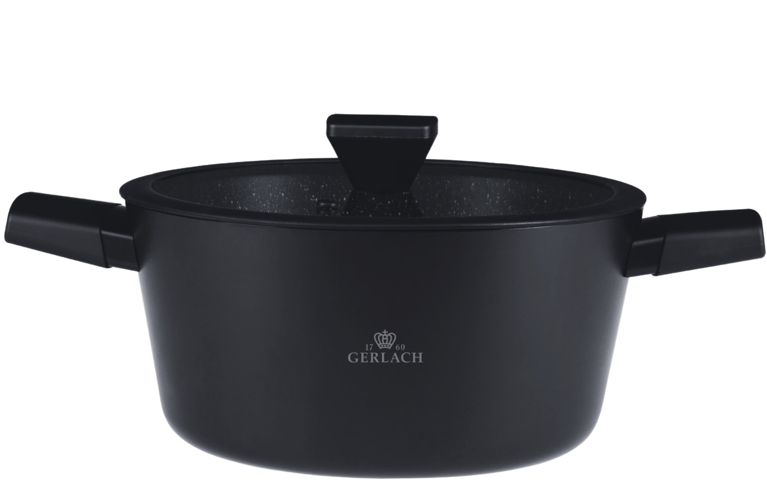 GERLACH Garnek GRANITEX 24 cm z pokrywą GERLACH Garnek GRANITEX 24 cm z pokrywą