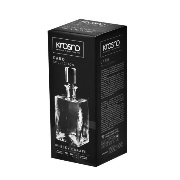 KROSNO Caro Karafka do whisky 750 ml