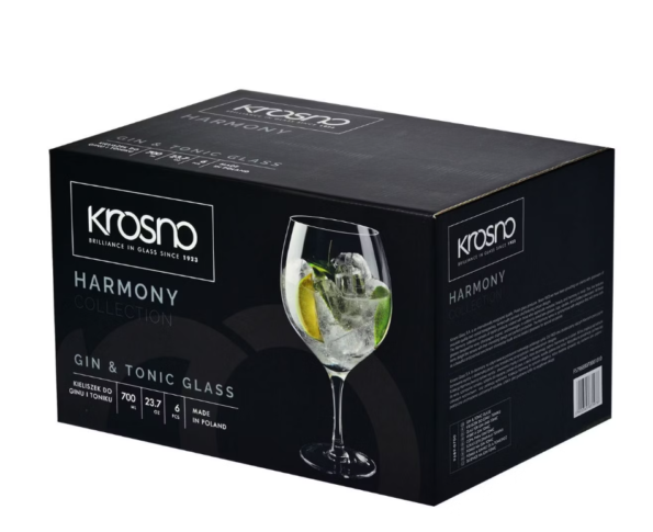 KROSNO Harmony Duży kieliszek Gin&Tonic 700ml