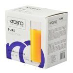 KROSNO Pure Szklanki do soku 200 ml/logos