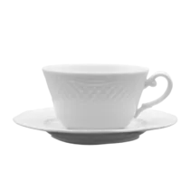 Lubiana Arianna spodek 160mm biały