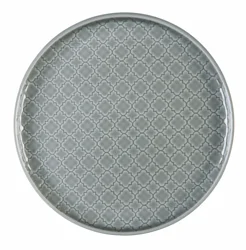 Lubiana Marrakesz talerz płytki okrągły 200mm szary
