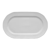 Lubiana Merkury półmisek owalny 230mm biały