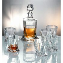 BOHEMIA QUADRO Prestige karafka do whisky 770ml