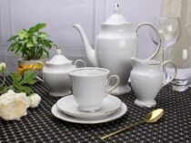 Ćmielów Astra Złota linia Garnitur do kawy dla 6 osób 18 el. b014