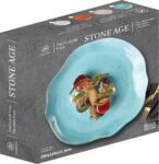 Prywatne: Lubiana Komplet 2 talerzy 280mm Stone Age MORSKI
