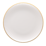 Lubiana Daisy talerz płytki 205mm złota linia Lubiana Daisy talerz płytki 205mm złota linia